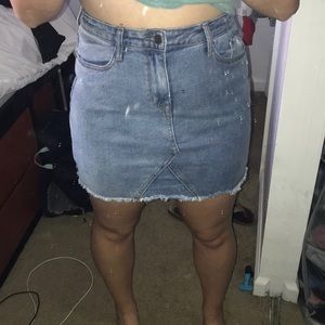 Jean skirt